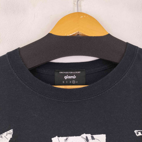グラム glamb キャラクタープリント L/S Tシャツ メンズ JPN:3