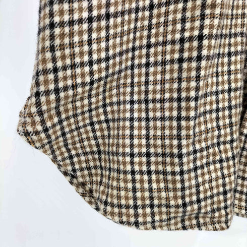 ペンドルトン PENDLETON 70s USA製 千鳥格子 ガンクラブチェック ウールシャツ ボードシャツ メンズ import:L