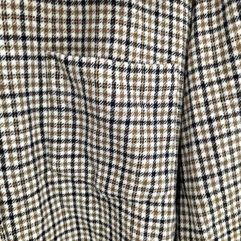 ペンドルトン PENDLETON 70s USA製 千鳥格子 ガンクラブチェック ウールシャツ ボードシャツ メンズ import:L