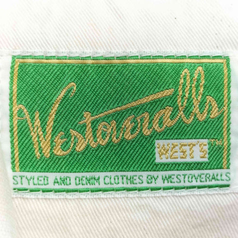 ウエストオーバーオールズ WESTOVERALLS 23aw 807F CUBE CORDUROY レディース W27