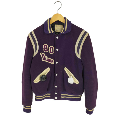 ディロング Delong 80S レザー切替スタジャン メンズ US:34