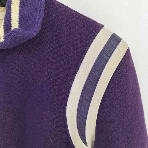 ディロング Delong 80S レザー切替スタジャン メンズ US:34