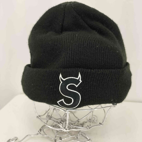 シュプリーム Supreme S Logo Beanie デビルSロゴ アクリル ニットキャップ ビーニー メンズ
