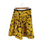 モスキーノ MOSCHINO シルク混 金箔 フラワースカート レディース 40