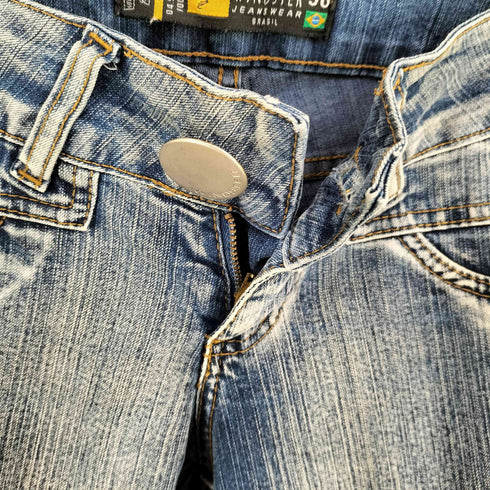 WINDSTER ストレートデニムパンツ Y2K レディース 36