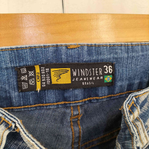 WINDSTER ストレートデニムパンツ Y2K レディース 36