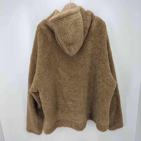 EFFECTEN フーデッド ボアジャケット メンズ