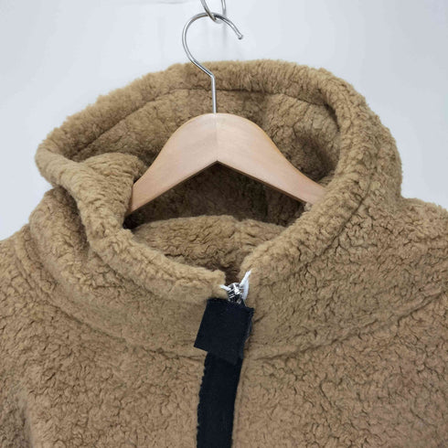 EFFECTEN フーデッド ボアジャケット メンズ