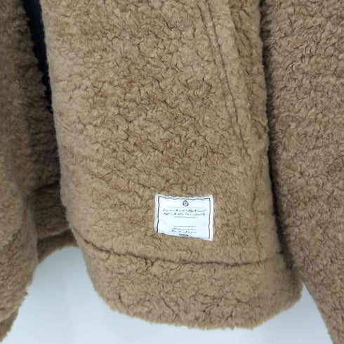 EFFECTEN フーデッド ボアジャケット メンズ