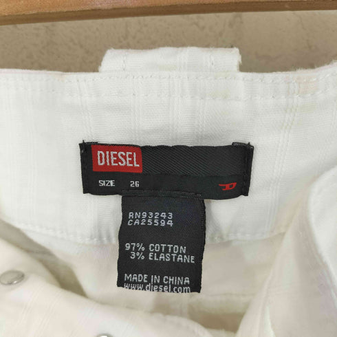 ディーゼル DIESEL ロールアップパンツ レディース 26