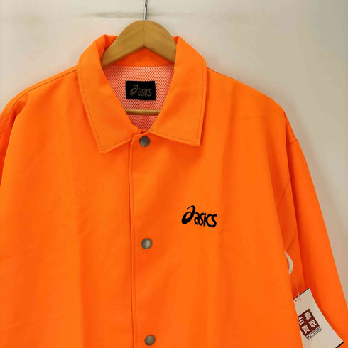 アシックス ASICS 裏地メッシュ コーチジャケット メンズ