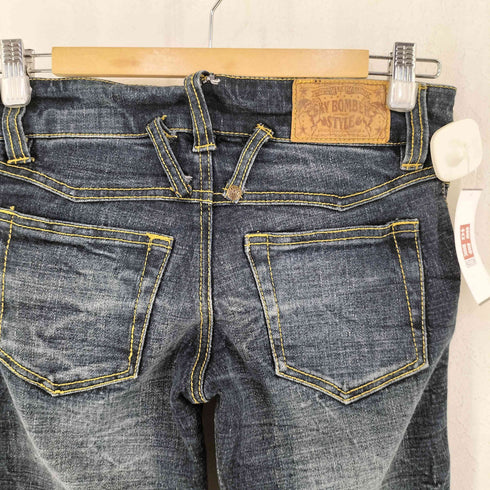 加工 フレアデニムパンツ Y2K レディース 61-89