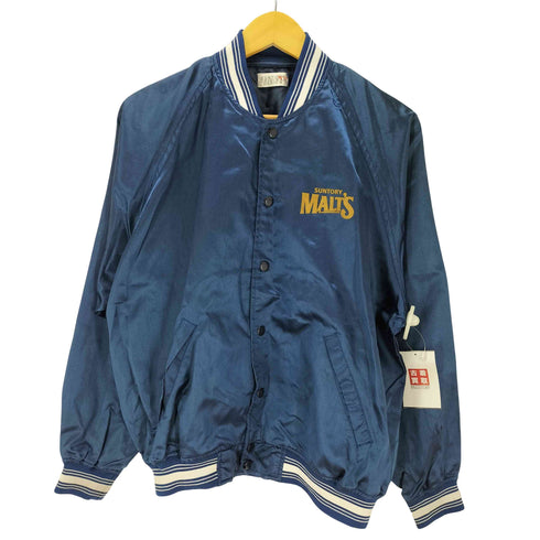 サントリー SUNTORY ORIGINAL DESIGN 企業ロゴ ナイロン スタジャン ジャケット メンズ