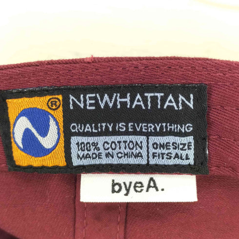ニューハッタン NEWHATTAN byeA CAP CAP レディース