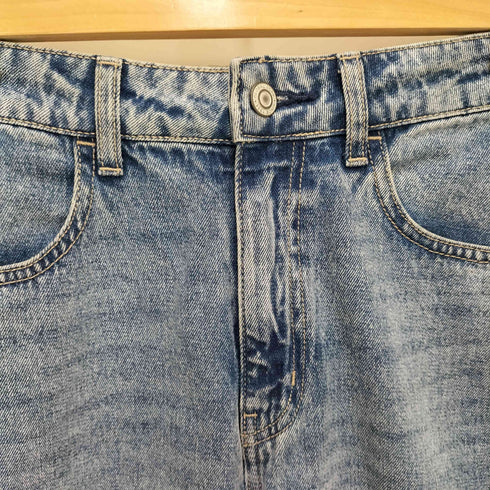 グローバルワーク GLOBAL WORK GOOD デニムバギーパンツ レディース JPN:M