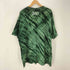 ギルダン GILDAN 00S 二枚タグ タイダイ 抜染 ライオン KING OF THE JUNGLE プリント S/S Tシャツ ビックサイズ メンズ XL