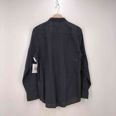 カルバンクラインジーンズ Calvin Klein Jeans リネン混 デザイン長袖シャツ メンズ JPN:L