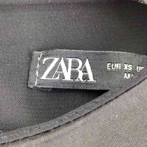 ザラ ZARA L/S デザインロングワンピース レディース import:XS