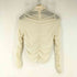 ザラ ZARA L/S ギャザーデザイントップス レディース import:XS