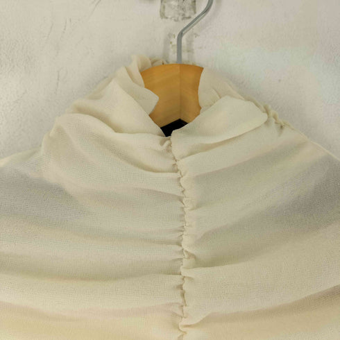 ザラ ZARA L/S ギャザーデザイントップス レディース import:XS
