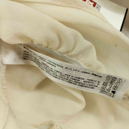 ザラ ZARA L/S ギャザーデザイントップス レディース import:XS