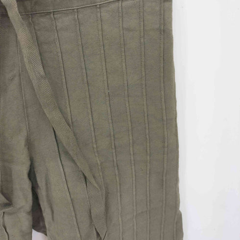 タオコムデギャルソン tao COMME des GARCONS プリーツデザイン クロップドパンツ レディース