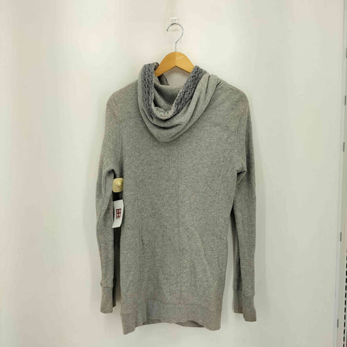 レターバックナンバー LETTER BACK NUMBER ニットドッキング ダブルジッパー スウェットパーカー Y2K メンズ import:L