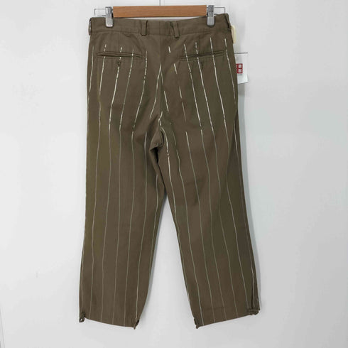 MYAR Khaki Itp9E Striped Trousers メンズ JPN:S