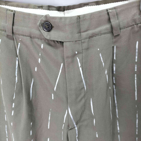 MYAR Khaki Itp9E Striped Trousers メンズ JPN:S