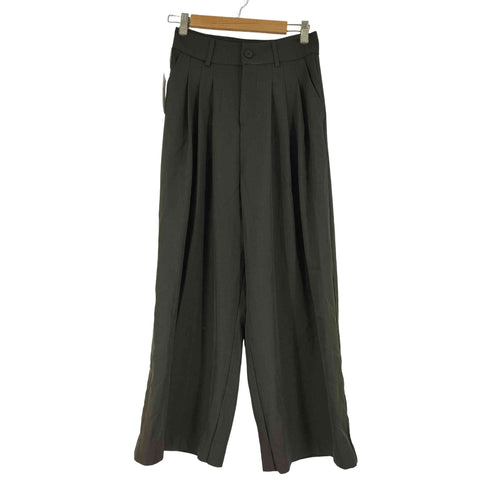 2タックスラックスパンツ レディース