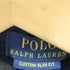 ポロラルフローレン POLO RALPH LAUREN CUSTOM SLIM FIT 両面ポニープリントL/Sポロシャツ メンズ JPN:S
