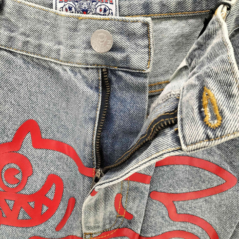 アイスクリーム ICE CREAM RUNNING DOG DOUBLE SCOOP DENIM PANT メンズ 34