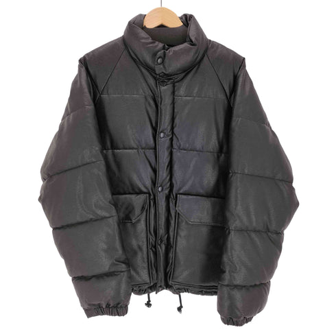 フリークスストア FREAKS STORE フェイクレザー中綿ジャケット メンズ JPN:M