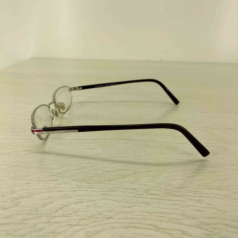 プラダ PRADA VPR55FA オーバル 眼鏡 メンズ 49□18 140