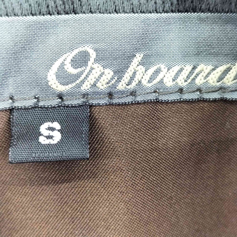 オンボード On board クラック加工 レザージャケット メンズ import:S