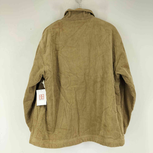 ABUR AYSIA 裏地チェック コーデュロイジャケット メンズ import:L