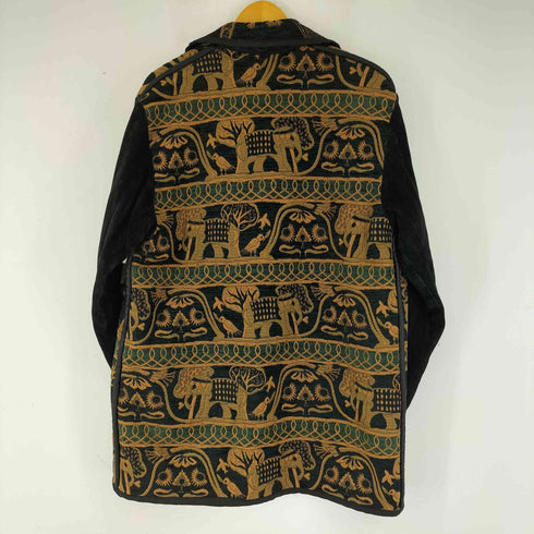 70-80S ハンドメイド デザインチェスターコート メンズ