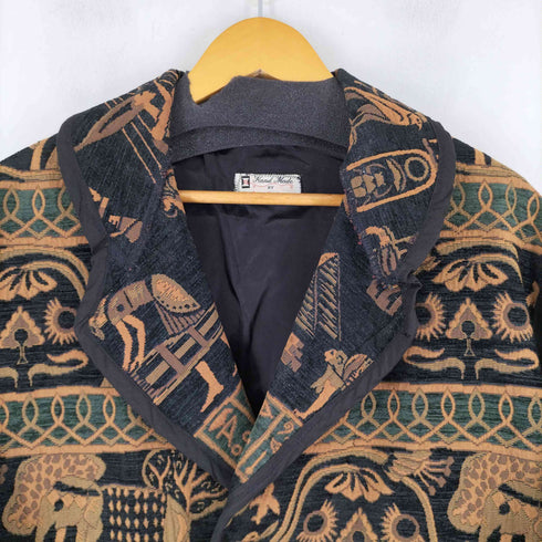 70-80S ハンドメイド デザインチェスターコート メンズ