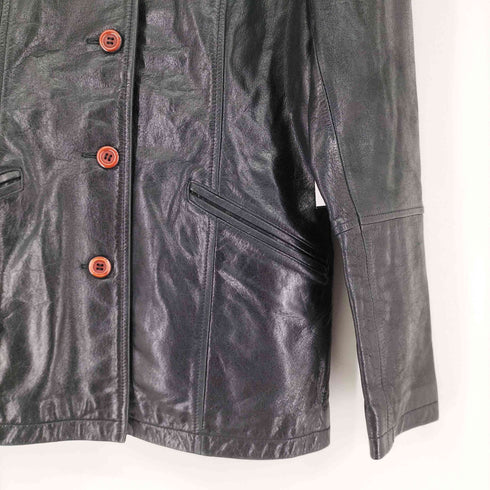 IORI デザインレザージャケット レディース