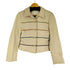 CARMELA MADE IN SPAIN パイピングデザインレザージャケット レディース