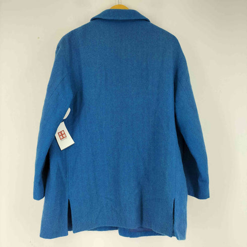 ソニアリキエル SONIA RYKIEL 80-90S MADE IN FRANCE ヘリンボーンウールチェスターコート レディース