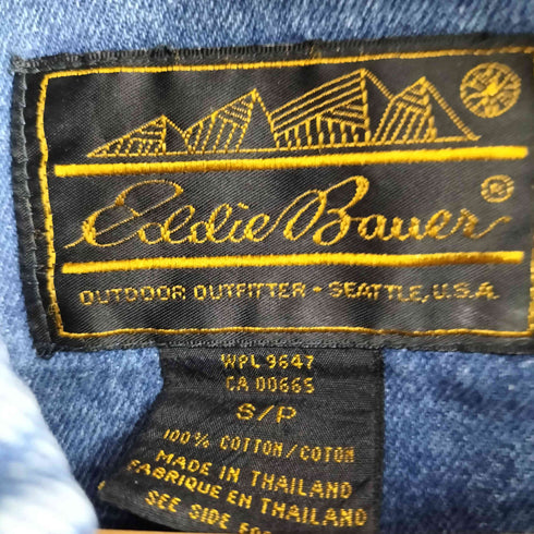 エディーバウアー Eddie Bauer ラグランスリーブ デニムジャケット レディース JPN:S