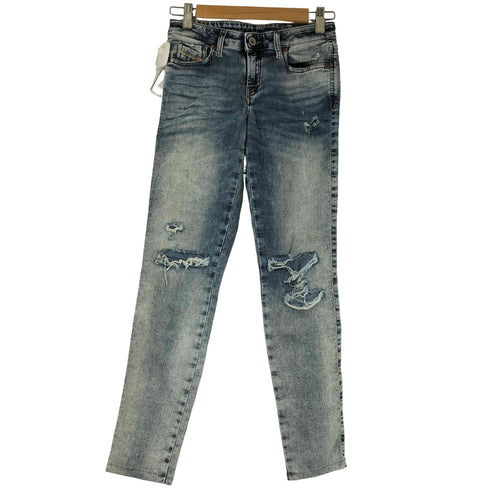 ディーゼル DIESEL ダメージ加工 スキニーデニムパンツ レディース W25