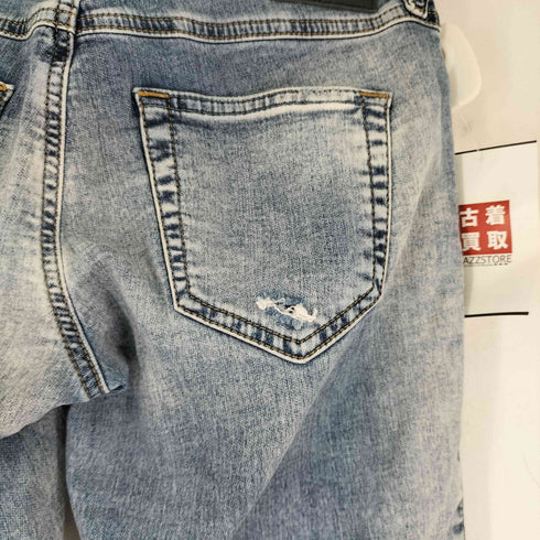 ディーゼル DIESEL ダメージ加工 スキニーデニムパンツ レディース W25