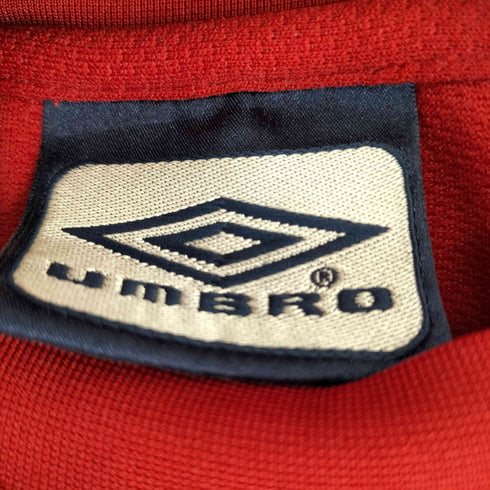 アンブロ UMBRO 90-00S パイピング ロゴ刺繍 スウェット メンズ