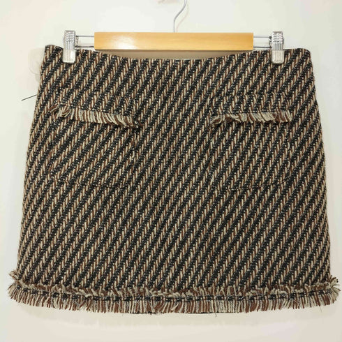 エイチアンドエム H&M ジャガードベスト スカートセットアップ レディース import:M