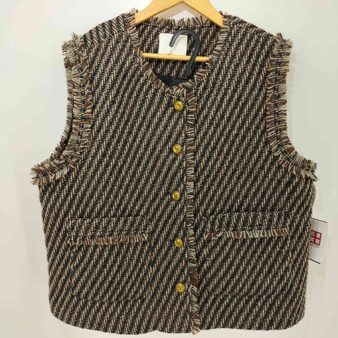 エイチアンドエム H&M ジャガードベスト スカートセットアップ レディース import:M
