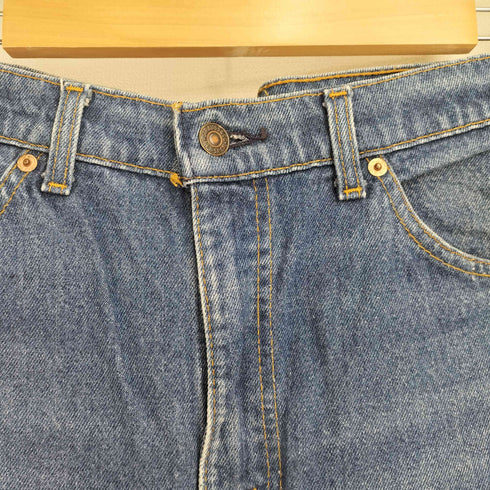 リーバイス Levis 90-00S 505 USA製 オレンジタブ ボタン裏585 デニムストレートパンツ メンズ W34 L30