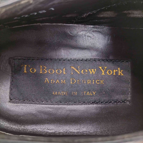 to boot new york ストレートチップ シューズ イタリア製 メンズ US:8