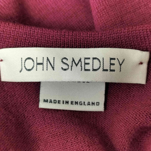 ジョンスメドレー JOHN SMEDLEY メリノウールvネックニット レディース